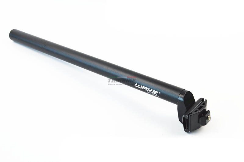 หลักอานจักรยานแบบอลูมิเนียม WAKE ขนาด 27.2 30.9 31.6 ยาว 450มม.