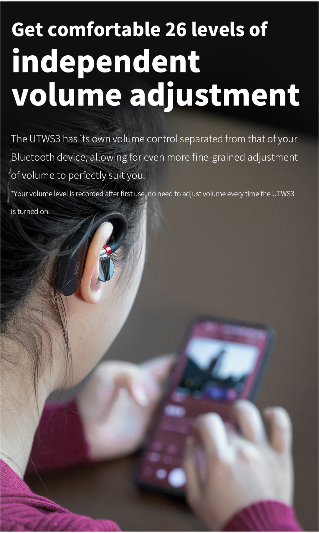 ขาย FiiO UTWS3 อะแดปเตอร์เปลี่ยนหูฟังให้รองรับ True Wireless Bluetooth