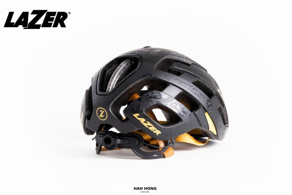 หมวกกันน็อค LAZER CENTURY, สีดำรุ่นลิมิเต็ด