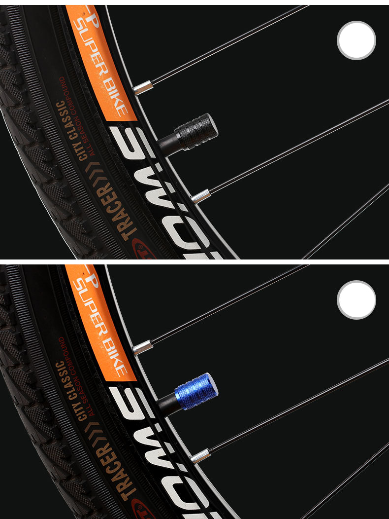 ฝาปิดจุ๊บลมจักรยานใหญ่ TOOPRE AV CNC ฝาปิดจุ๊บจักรยาน มอเตอร์ไซต์ รถยนต์