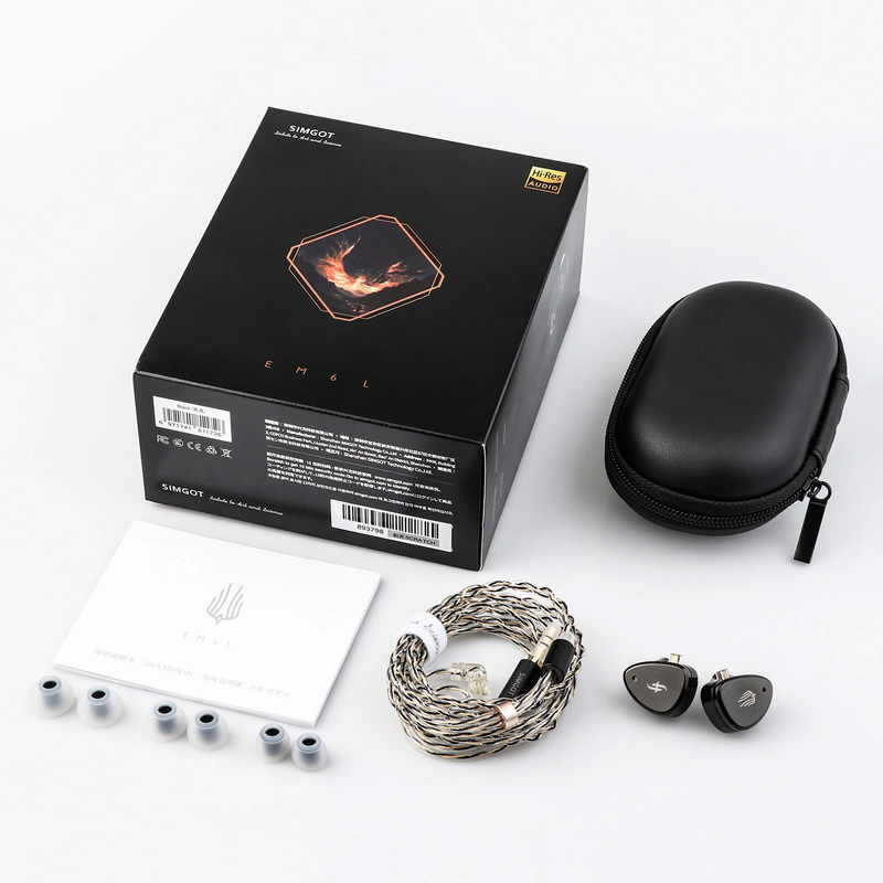 Simgot EM6L หูฟัง Hybrid 5 ไดรเวอร์ 4BA+1DD ประกันศูนย์ไทย