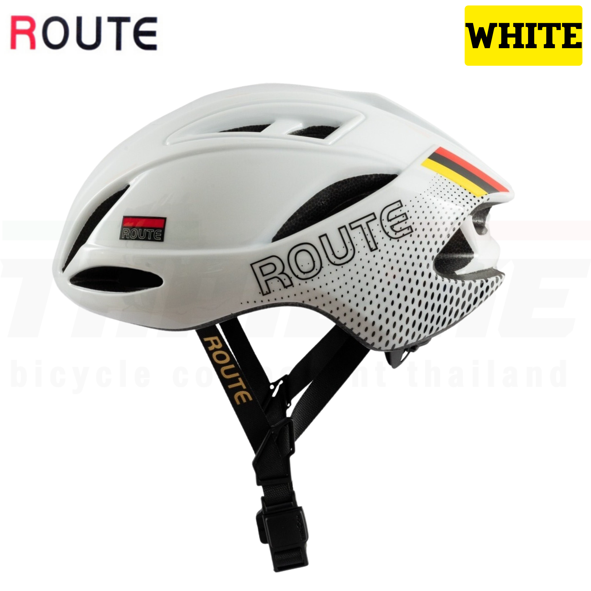 หมวกกันน็อคจักรยานเสือหมอบ เสือภูเขา ROUTE NEW COLOR