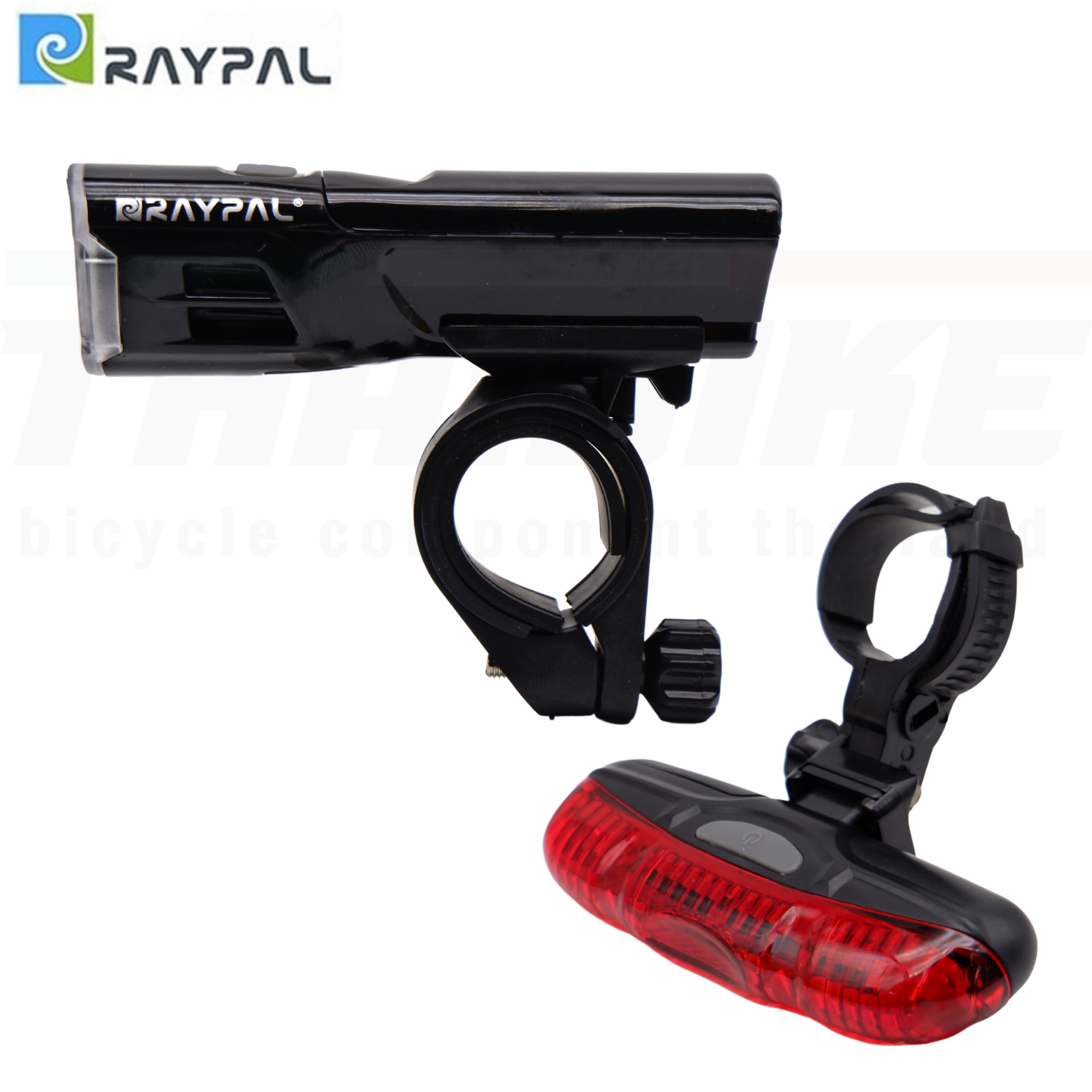 ไฟหน้าจักรยานแบบมีไฟท้ายในตัว RAYPAL NUMEN 2.0+ไฟท้ายทรงมะขาม