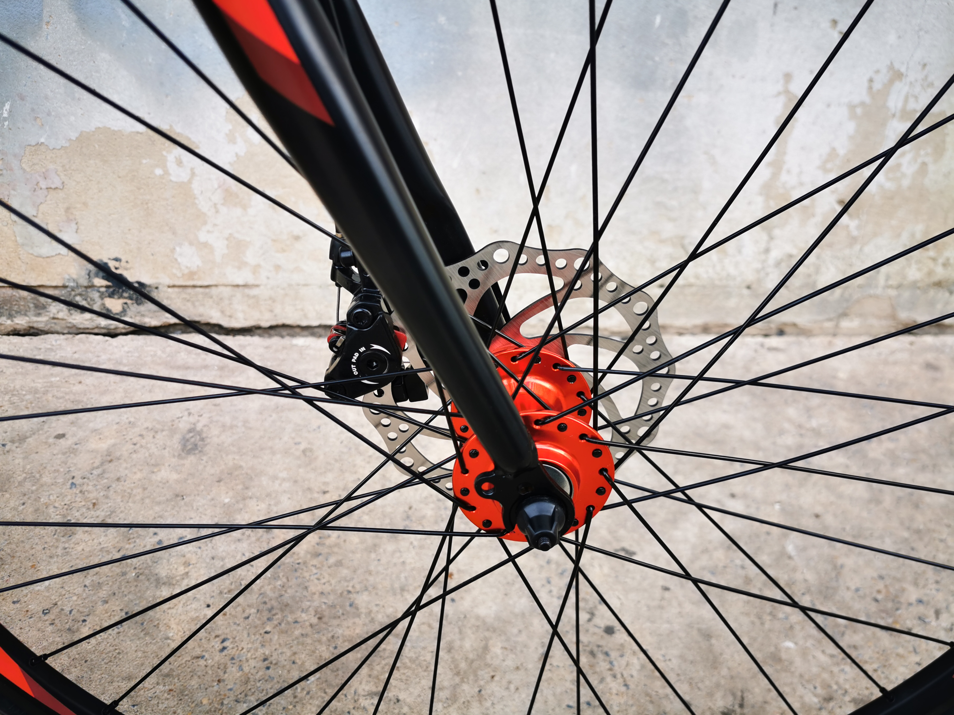 จักรยานเสือหมอบมือตบ RA881 KEYSTO 700C เกียร์ 16 สปีด เฟรมอลูมิเนียม หมอบดิส