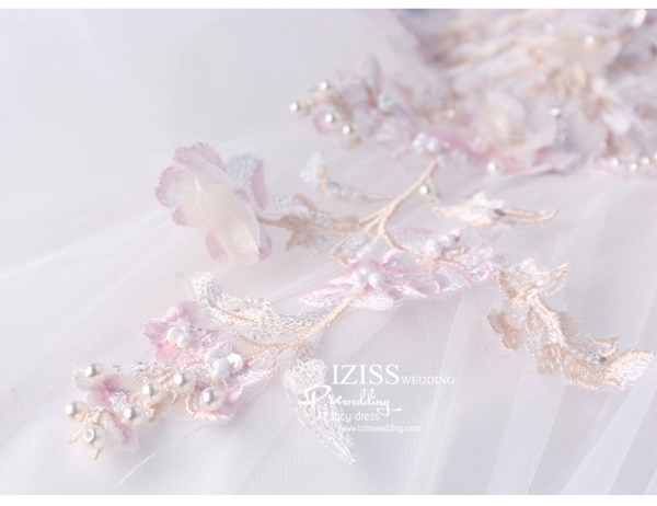 BR290 **พร้ีออเดอร์**ชุดแต่งงาน&ชุดเจ้าสาวแบบยาวสีขาวเกรดพรีเมี่ยม หรูหราน่ารัก สวยโดดเด่นไม่ซ้ำใคร