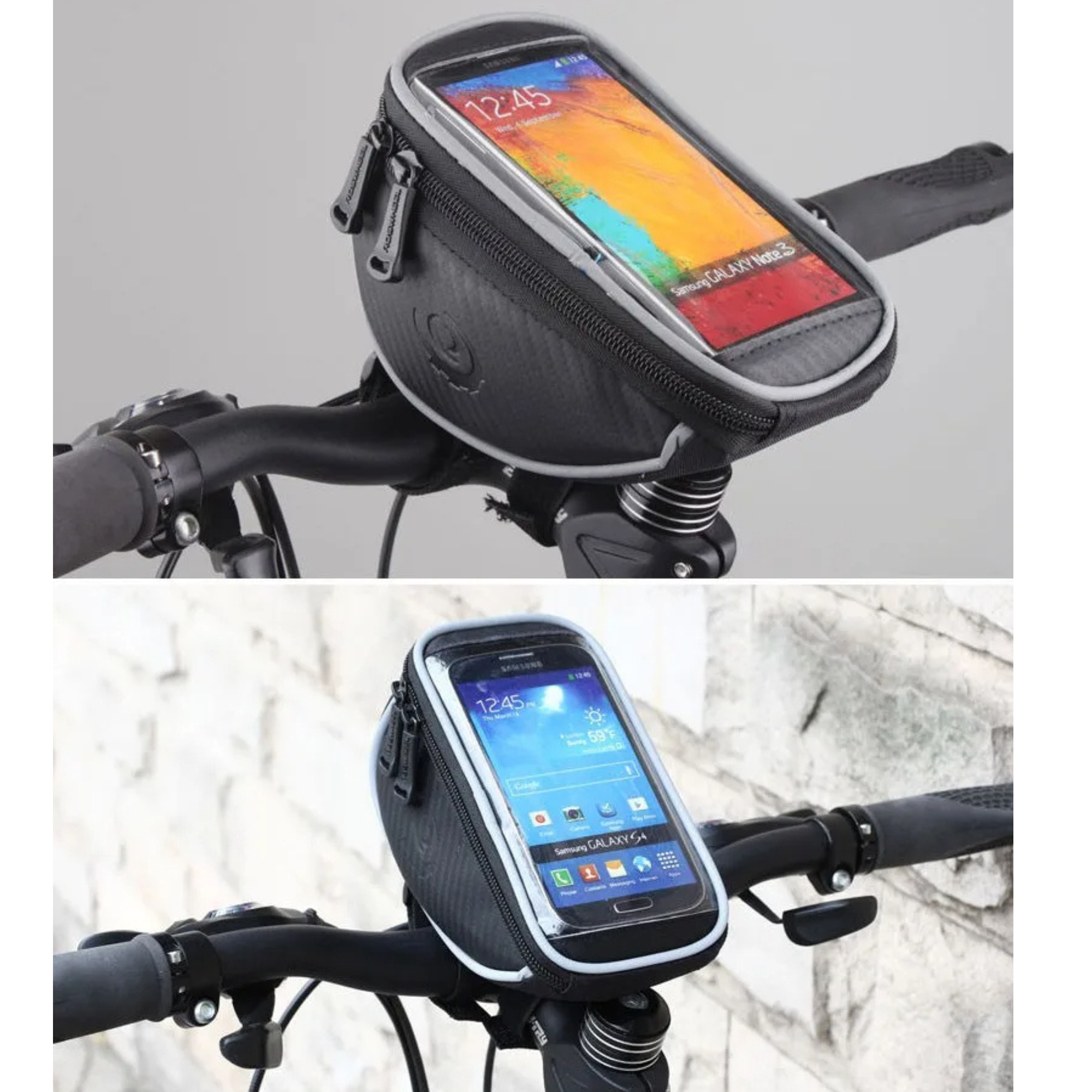 กระเป๋ารัดหน้าแฮนด์จักรยาน รัดสเต็ม ROSWHEEL 11810