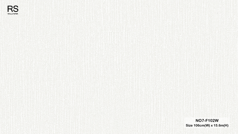 วอลเปเปอร์ สีขาว NO7-F102W