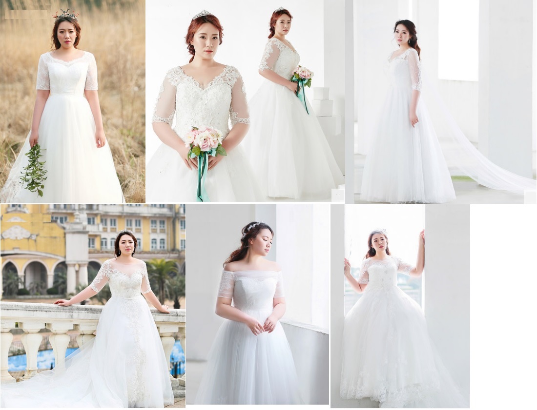 ***รวมแบบชุดแต่งงาน ชุดเจ้าสาวไซ์ใหญ่ สอบถามราคาโดย copy รูปสอบถามในไลน์นะคะ***