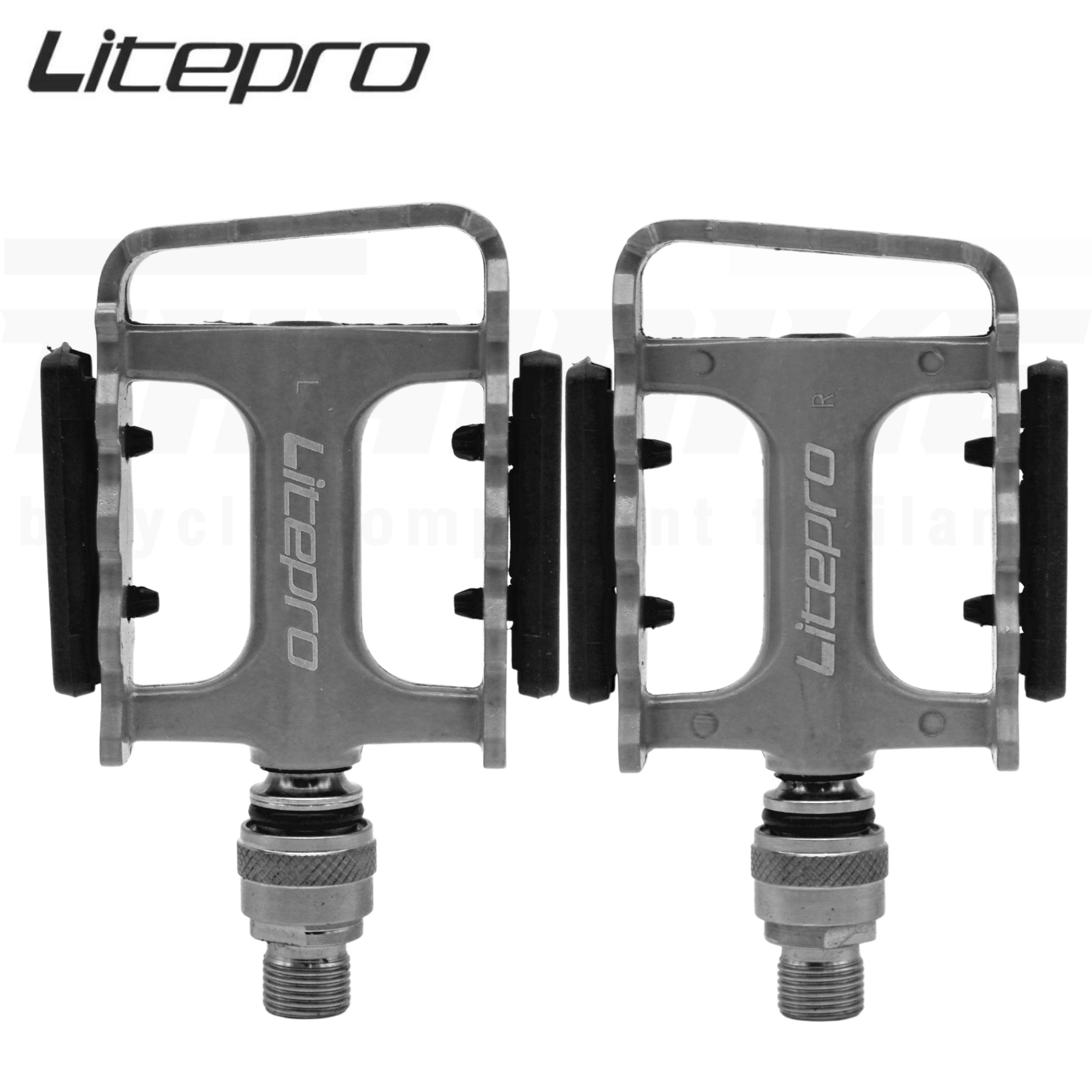 บันไดจักรยาน LITEPRO แบบปลดเร็ว รุ่น LITEPRO F-286 รุ่นมีทับทิม บันไดปลดเร็ว