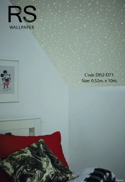 วอลเปเปอร์ลายการ์ตูนดิสนีย์ MICKEY MOUSE DIS2-D71