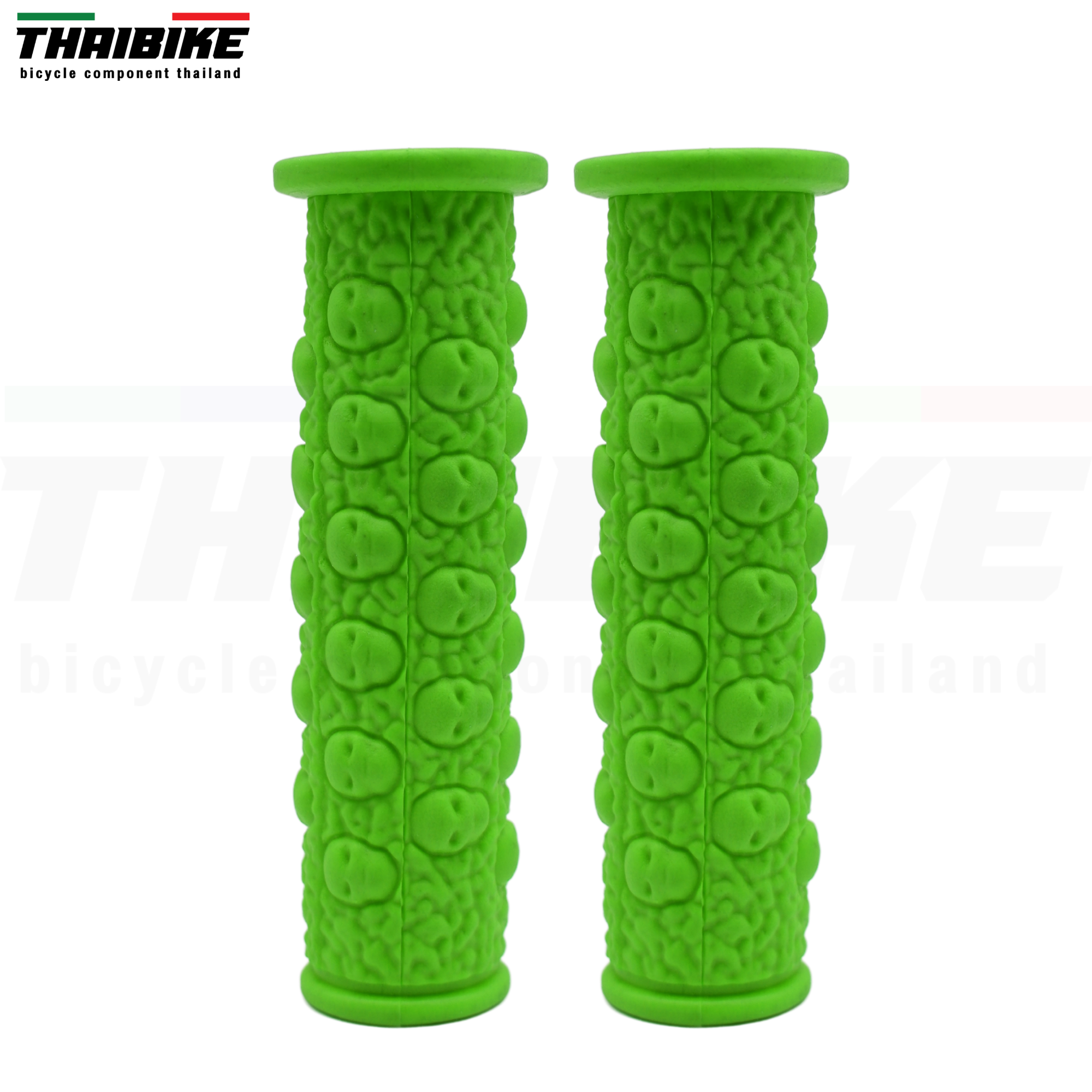 ปลอกแฮนด์ยางใส่จักรยานแบบยางลายหัวกะโหลก