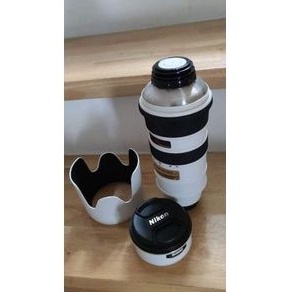 กระติกน้ำแก้วเลนส์ nikon 70-200‼️สะกด nikon ถูกต้อง🎁พร้อมส่งจากไทย