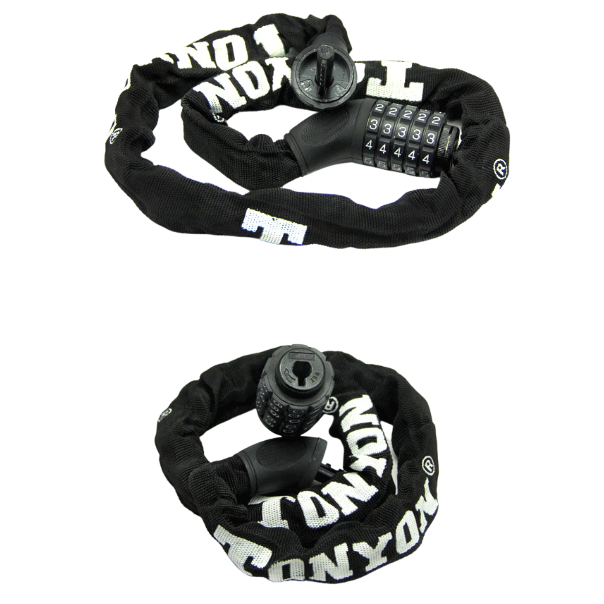 สายล็อค 5 รหัสเปลี่ยนรหัสได้ ข้างในเป็นโซ่อย่างหนา ล็อคจักรยาน มอเตอร์ไซต์ ประตู