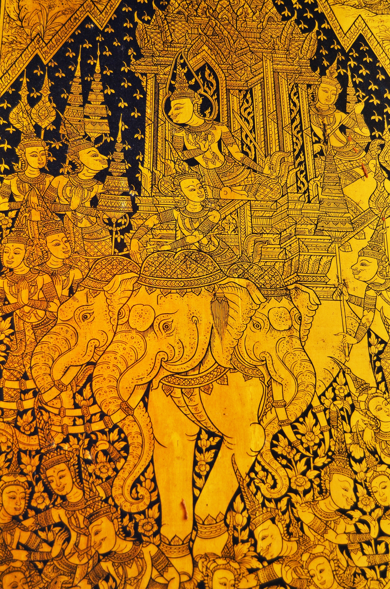 ภาพลายทอง