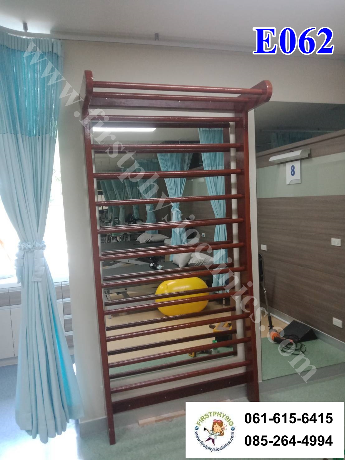 บาร์ติดผนัง รุ่น E062 /STALL BAR (ขนาด สูง 220cm กว้าง 100 cm) /E062