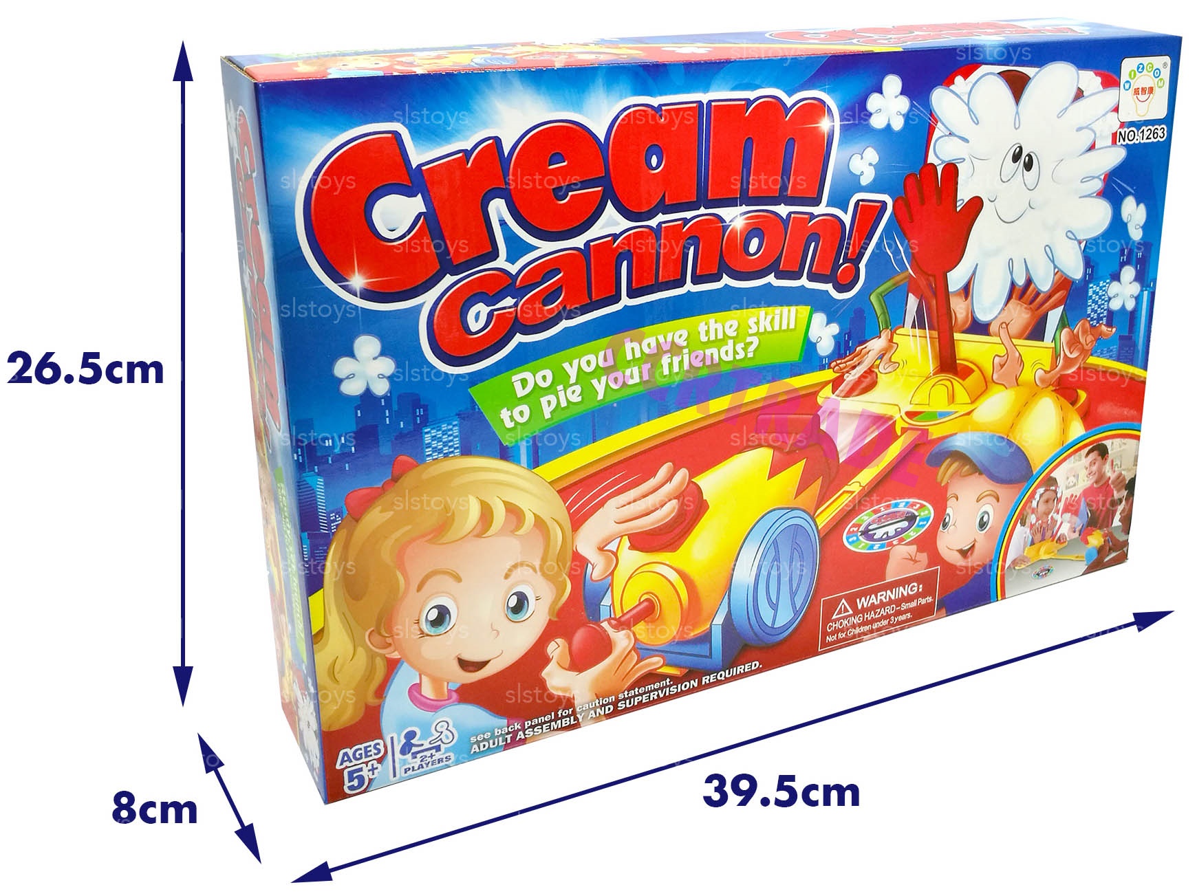 เกมส์พายเฟสยิงปืนใหญ่กล่องจัมโบ้ 26.5x40 ซม.(1x3)