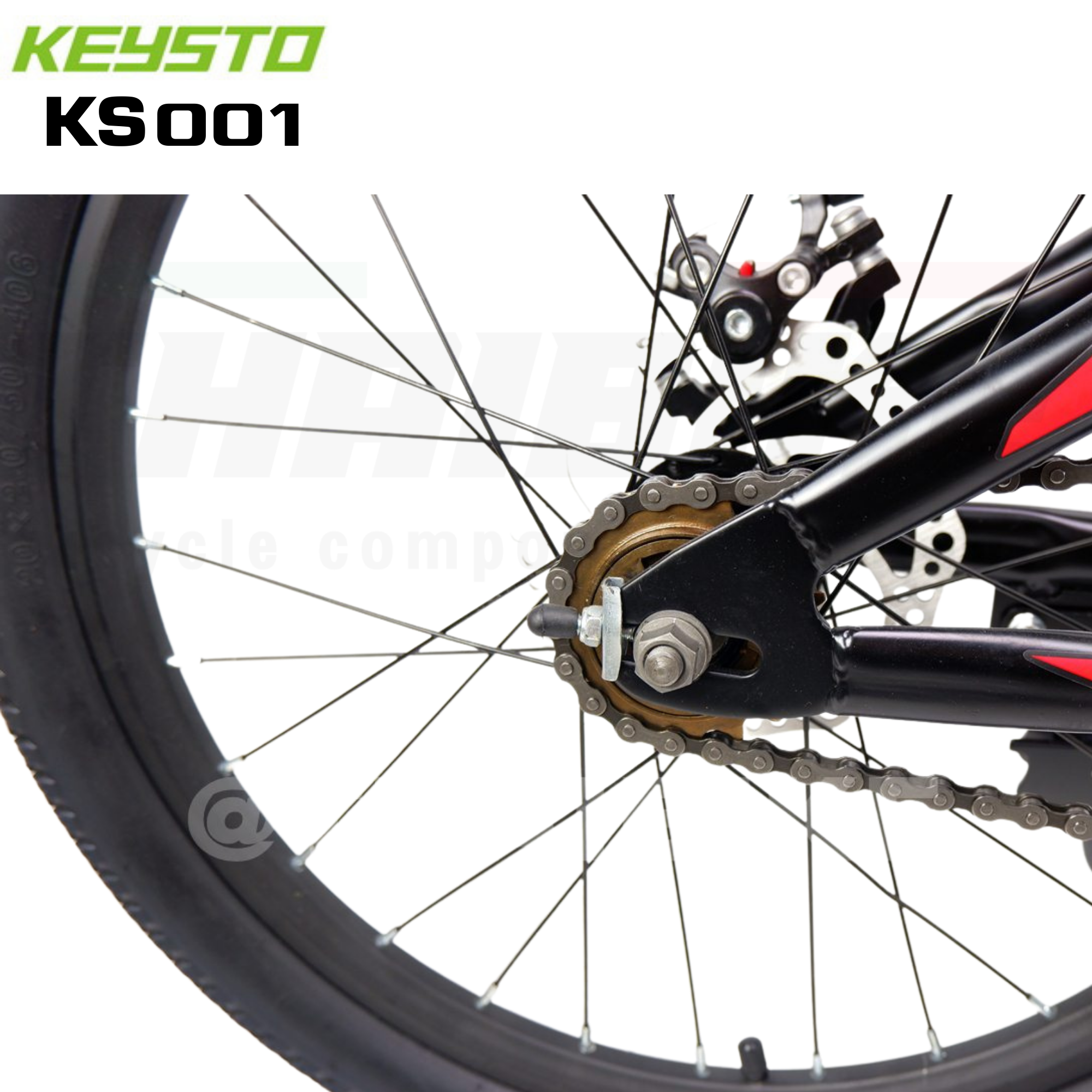 จักรยานเด็กเสือภูเขาเด็ก ล้อ 20 นิ้ว KEYSTO KS001