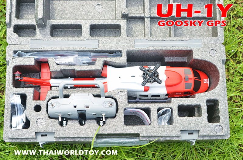 UH-1Y HUEY RESCUE GPS HELICOPTER GOOSKY E2
