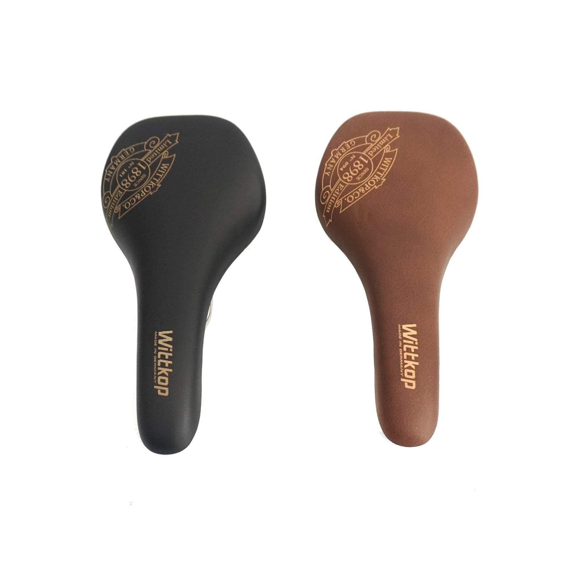 VINCITA : S094 เบาะหนังทรงสปอร์ต WITTKOP VELODROME - SPORT LEATHER SADDLE WITTKOP VELODROME