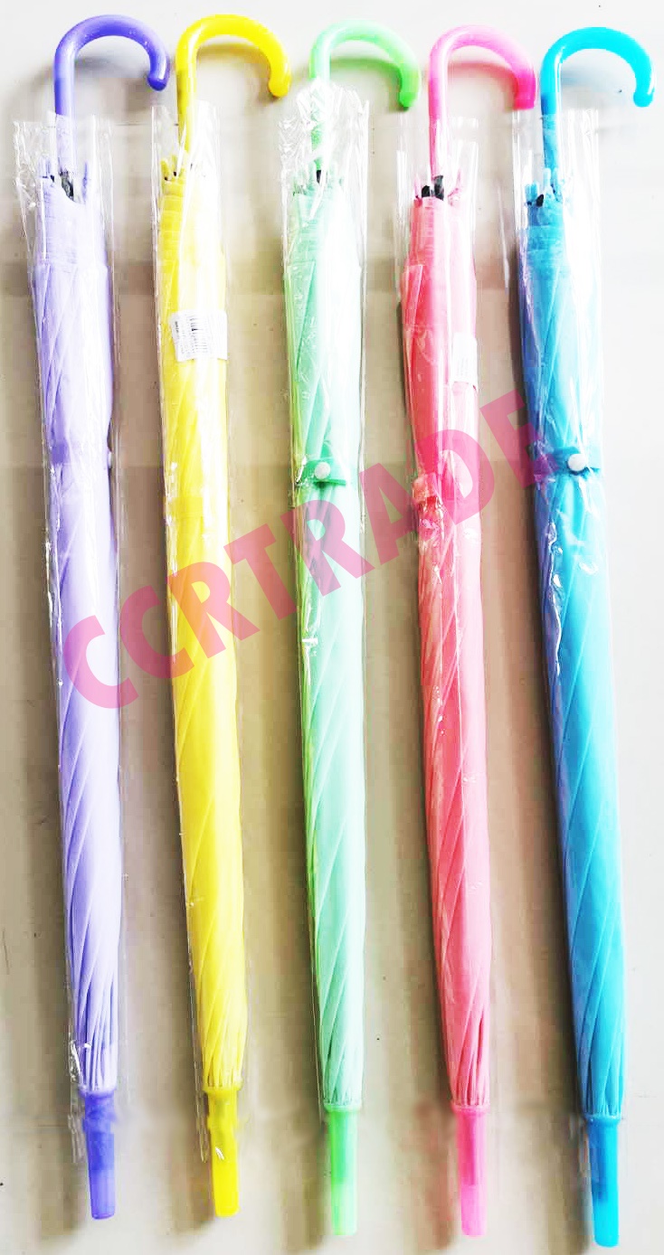 ร่มญี่ปุ่น 8 ก้าน สีหวาน 30 นิ้ว คละสี(1x3)