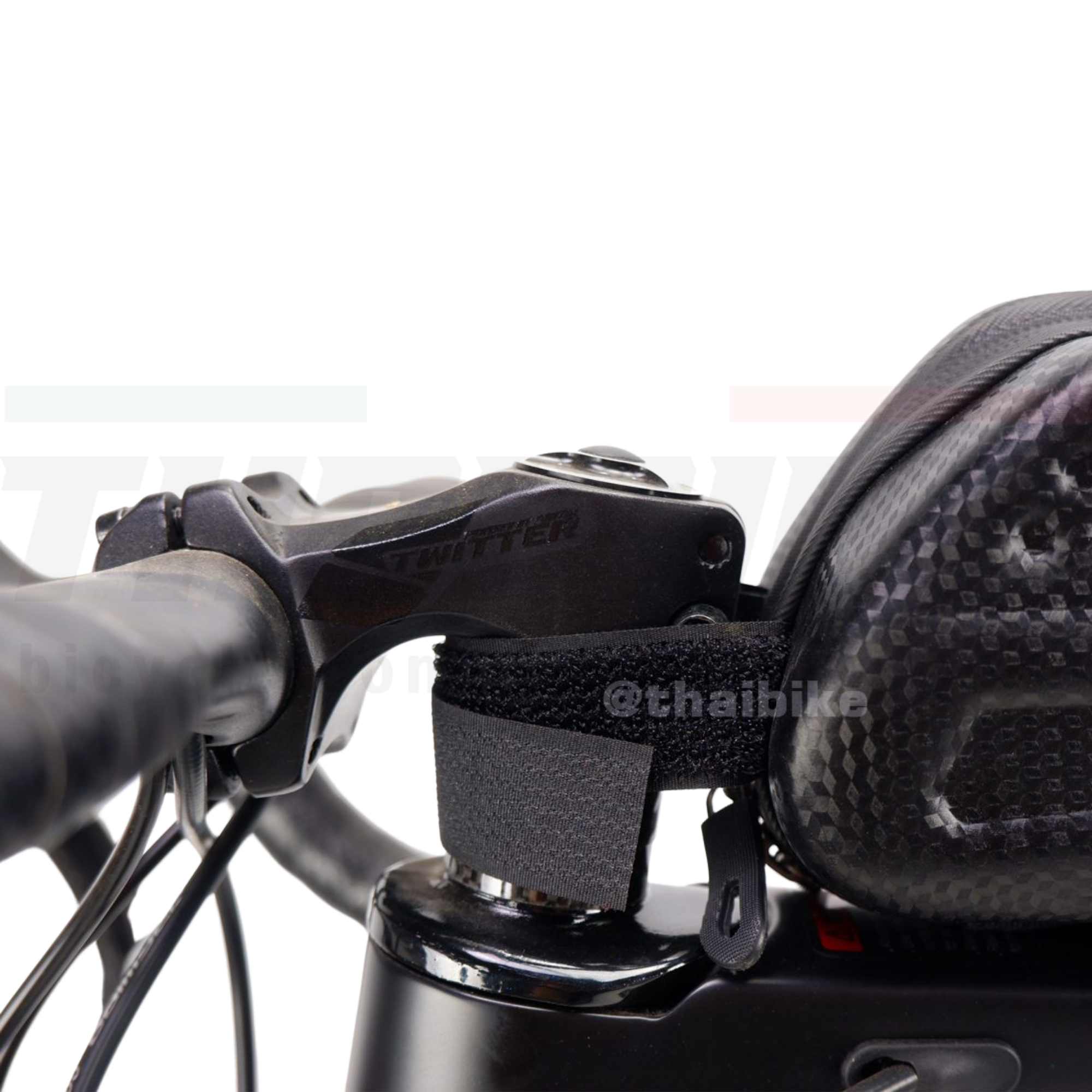 กระเป๋าพาดเฟรมบนจักรยาน ทรงแข็งกันน้ำ ยี่ห้อ THAIBIKE