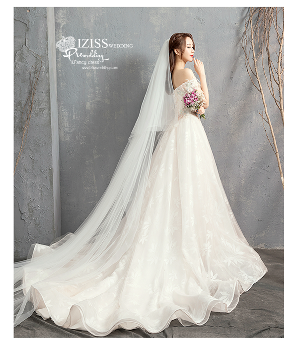 BR364 **พรีออเดอร์**ชุดแต่งงาน&ชุดเจ้าสาวแนวเรียบหรู สีขาวเกรดพรีเมี่ยม น่ารัก สวยโดดเด่นไม่ซ้ำใคร