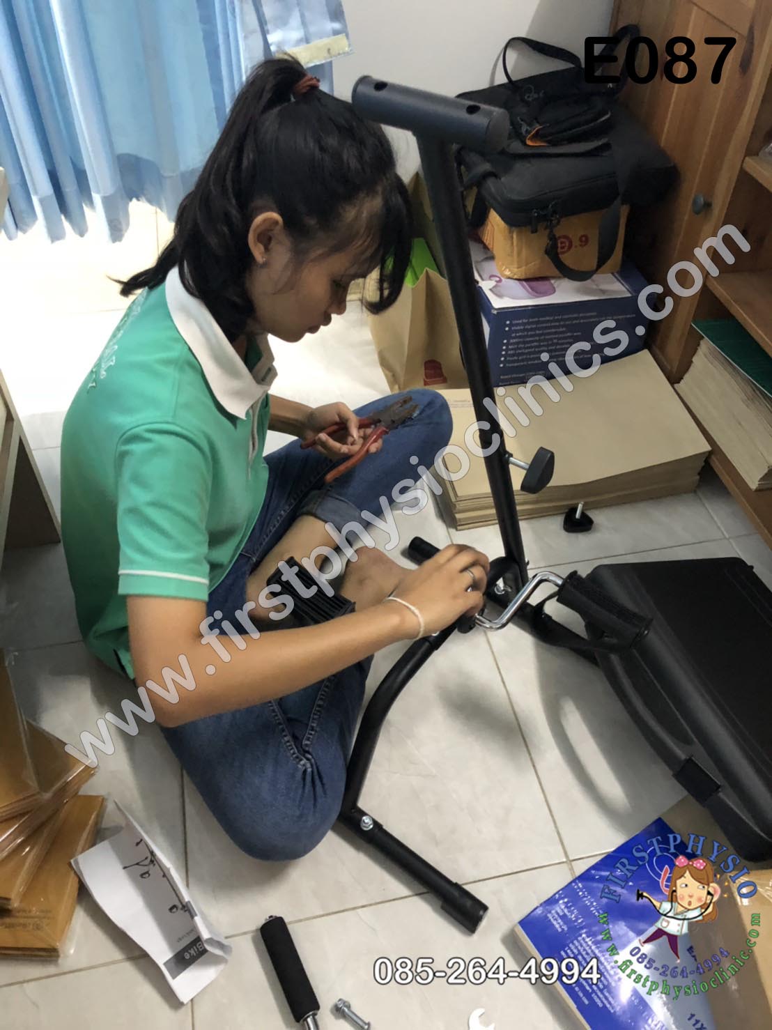 จักรยานกายภาพฟื้นฟู/จักรยานกายภาพบำบัด/จักรยานปั่นมือปั่นเท้าปั่น/จักรยานผู้ป่วย/จักรยานฟื้นฟู