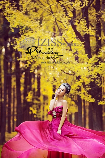PW174 - Pre order ชุดคู่ถ่ายพรีเวดดิ้ง (prewedding dress) & ชุดแต่งงานแฟนซี (Fancy wedding dress)ชายหญิง "ธีมสีชมพู-เทา"