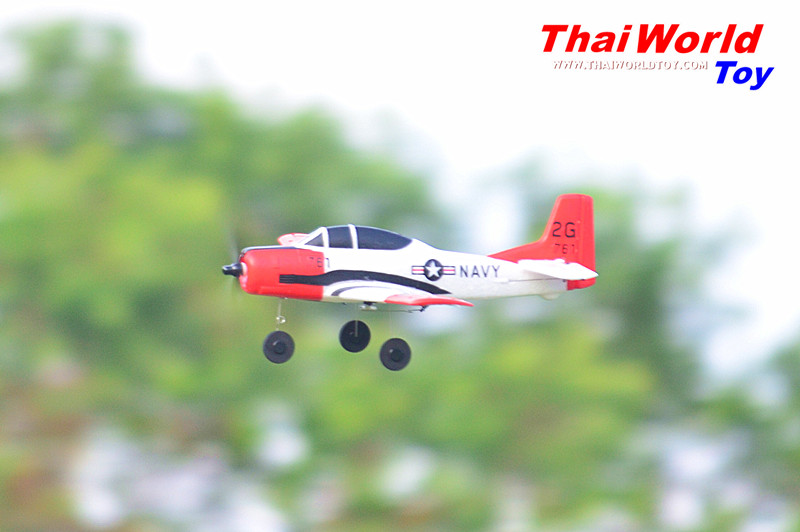 T-28Trojan 4ch Mini Rc 6G