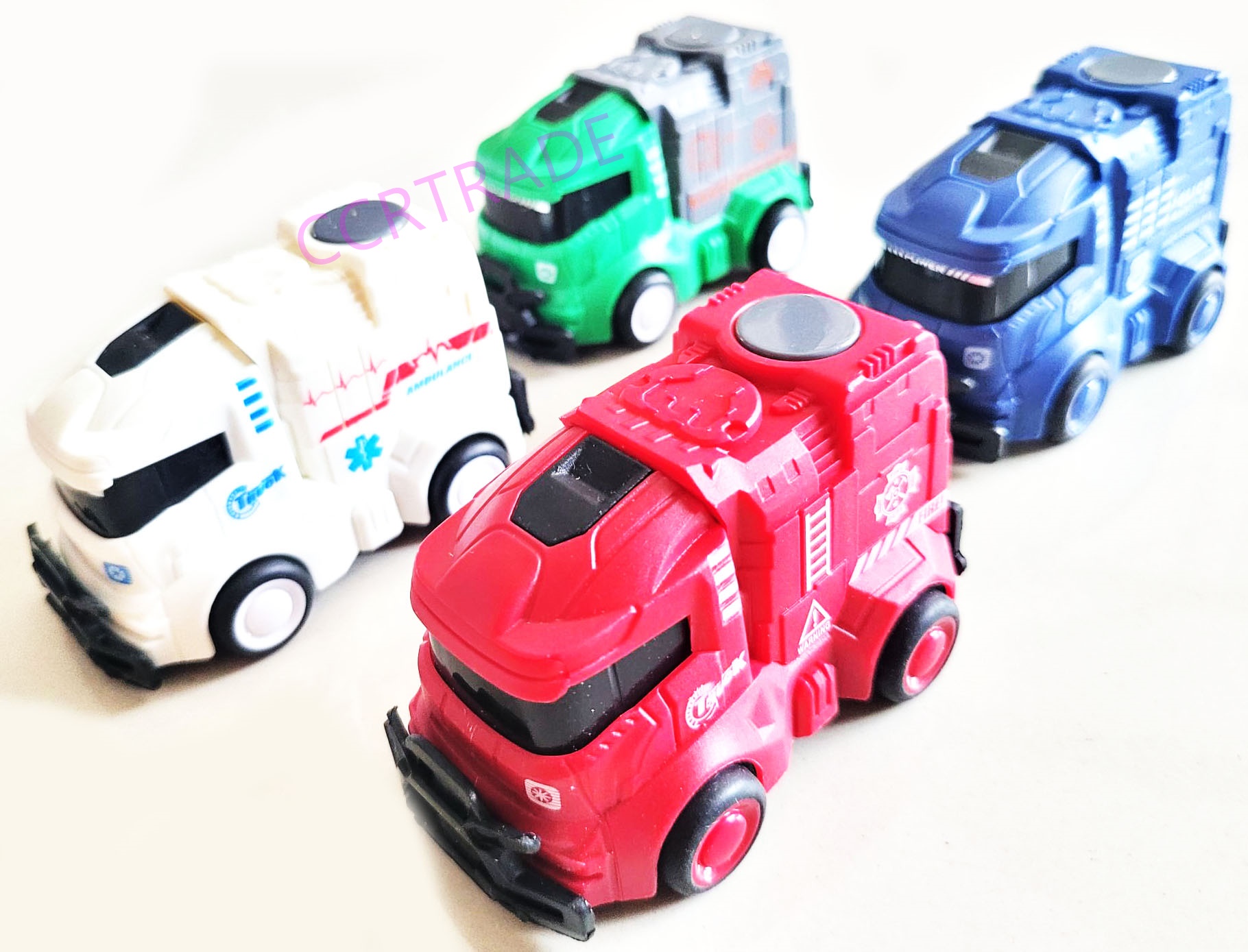 รถฉุกเฉินโมเดล มีลานถาด 31.5 ซม.(งานห้าง)