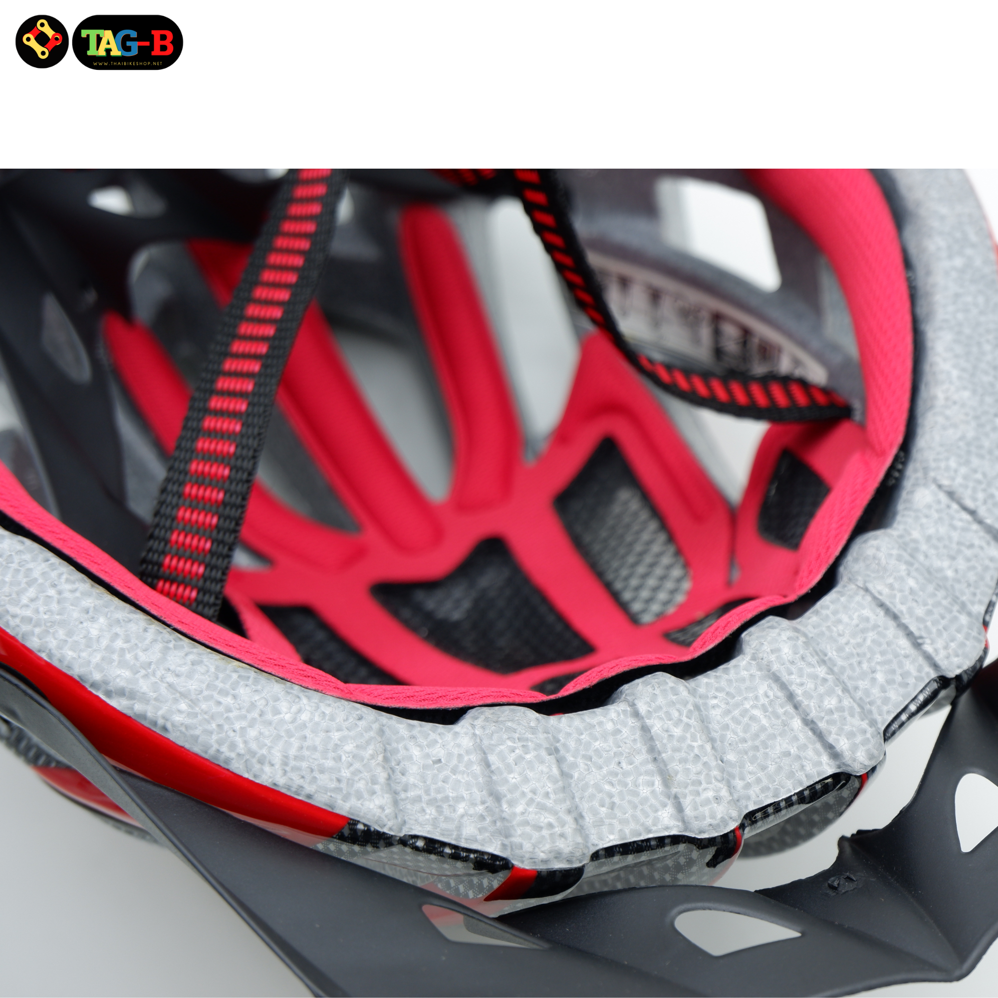 หมวกกันน็อคจักรยานเสือหมอบ เสือภูเขา TAG-B