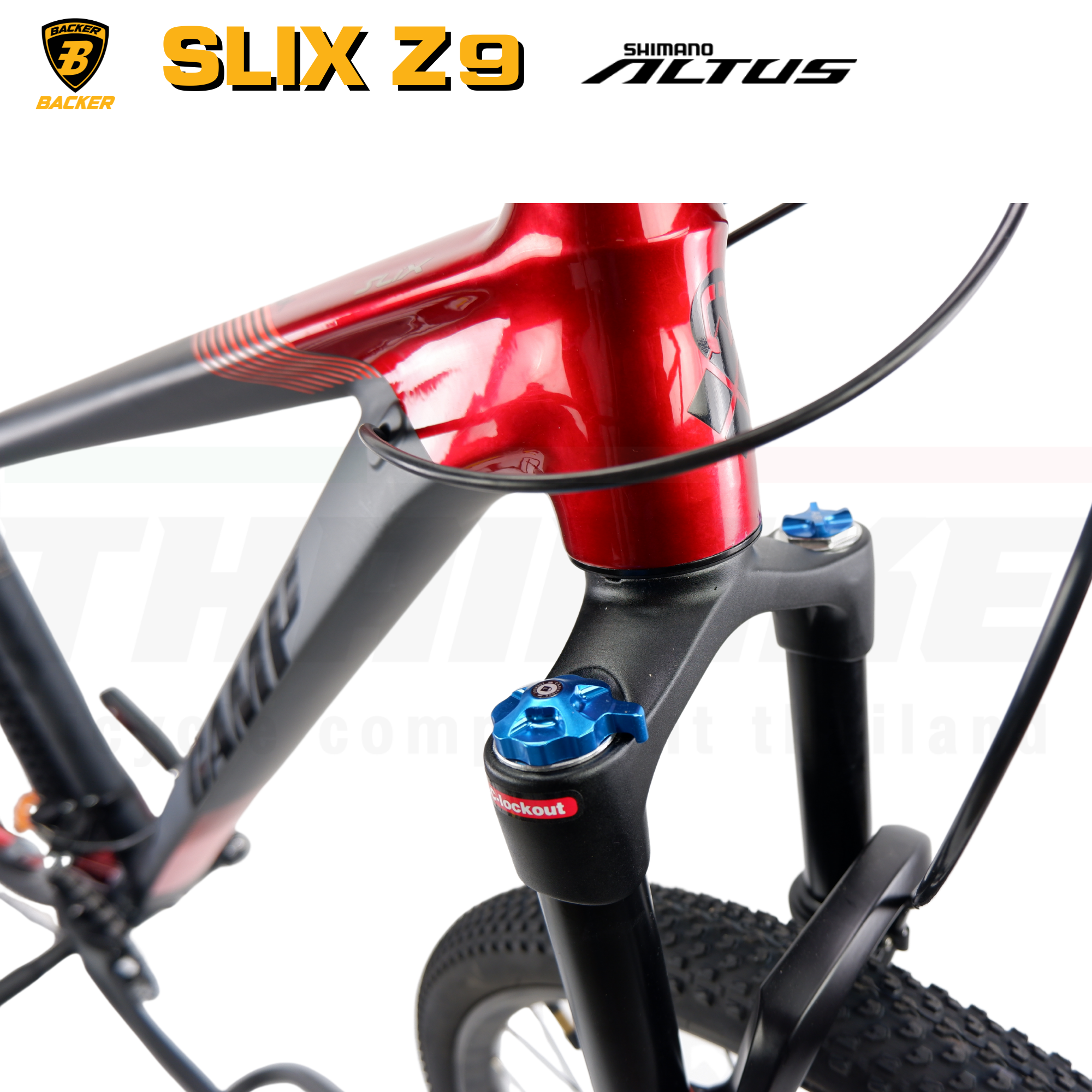 จักรยานเสือภูเขาเฟรม TOP อลูมิเนียมยี่ห้อ CAMP รุ่น SLIX Z9 เกียร์ SHIMANO