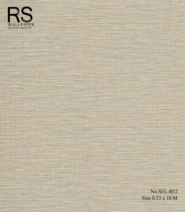 วอลเปเปอร์พื้นสีน้ำตาล SEL-B12