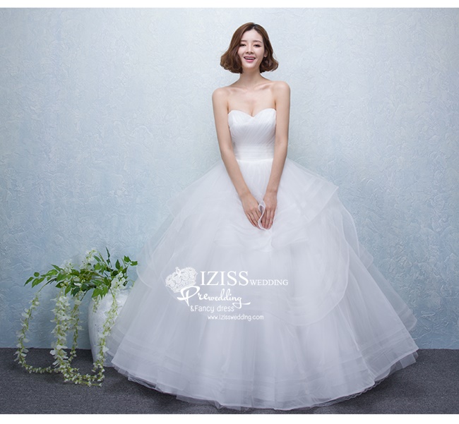 BR133 **พรีออเดอร์**ชุดแต่งงาน&ชุดเจ้าสาวแบบยาวสีขาวเกรดพรีเมี่ยม เปิดไหล่ มีแขน หรูหราน่ารัก สวยโดดเด่นไม่ซ้ำใคร