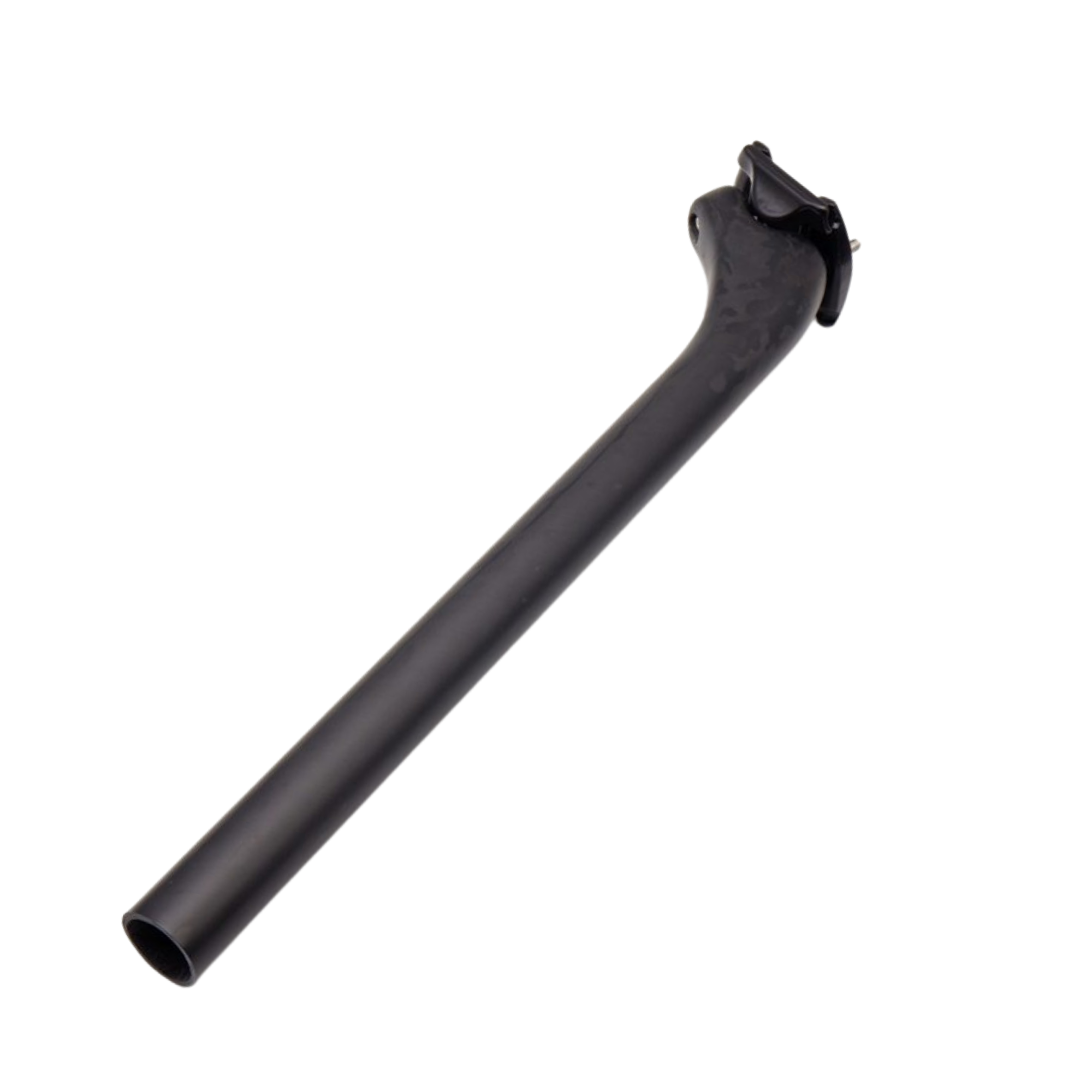 หลักอานจักรยานคาร์บอนแท้ แบบเยื้องหลัง ขนาด 27.2/31.6