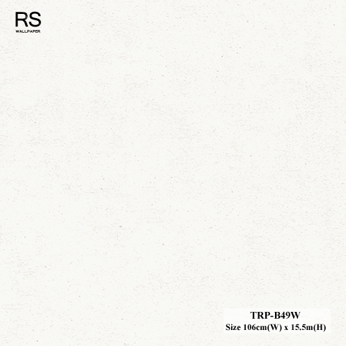 วอลเปเปอร์สีขาว TRP-B49W