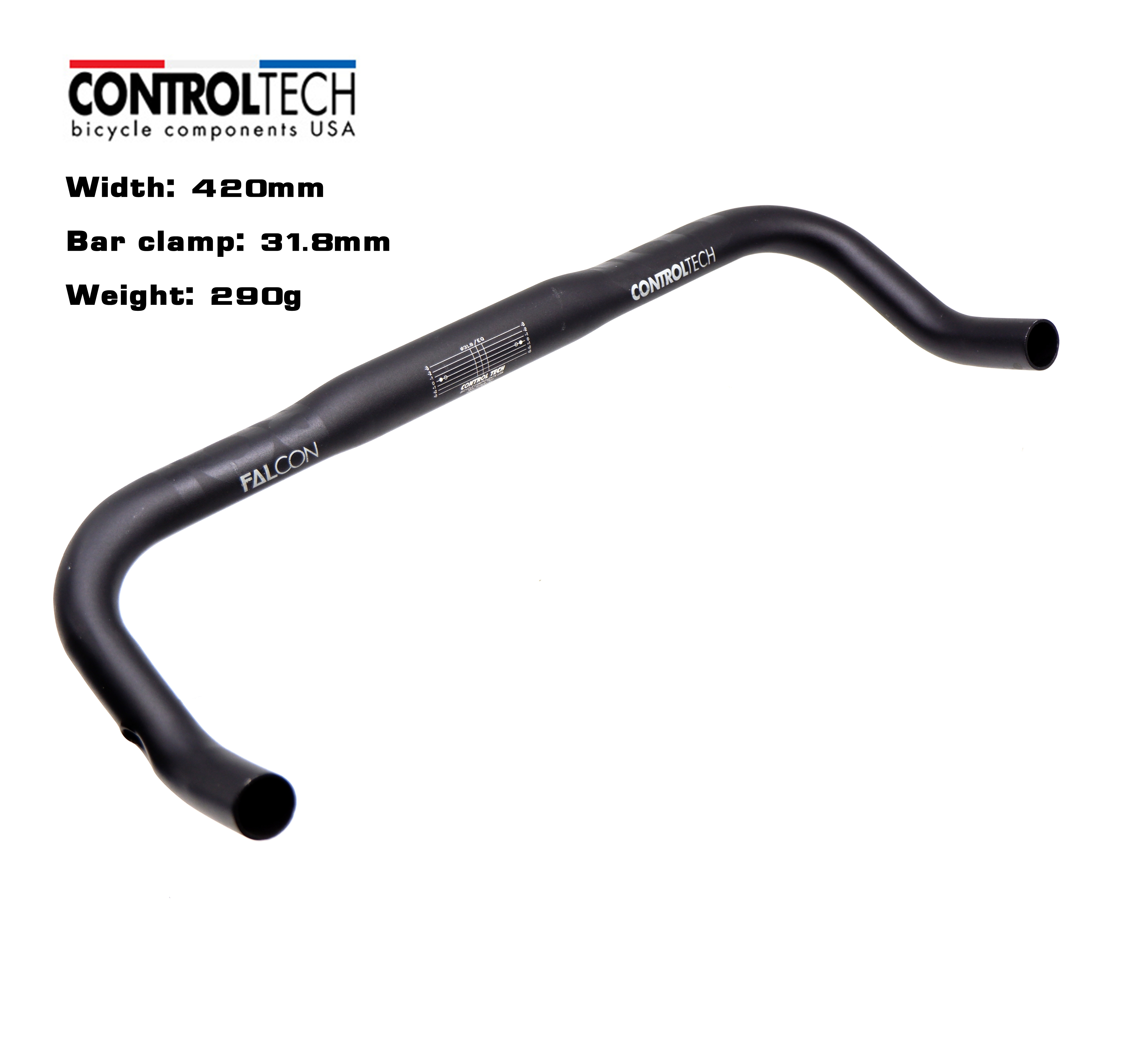 แฮนด์จักรยานอลูมิเนียมบูลฮอร์น Bullhorn CONTROLTECH Alloy Bar