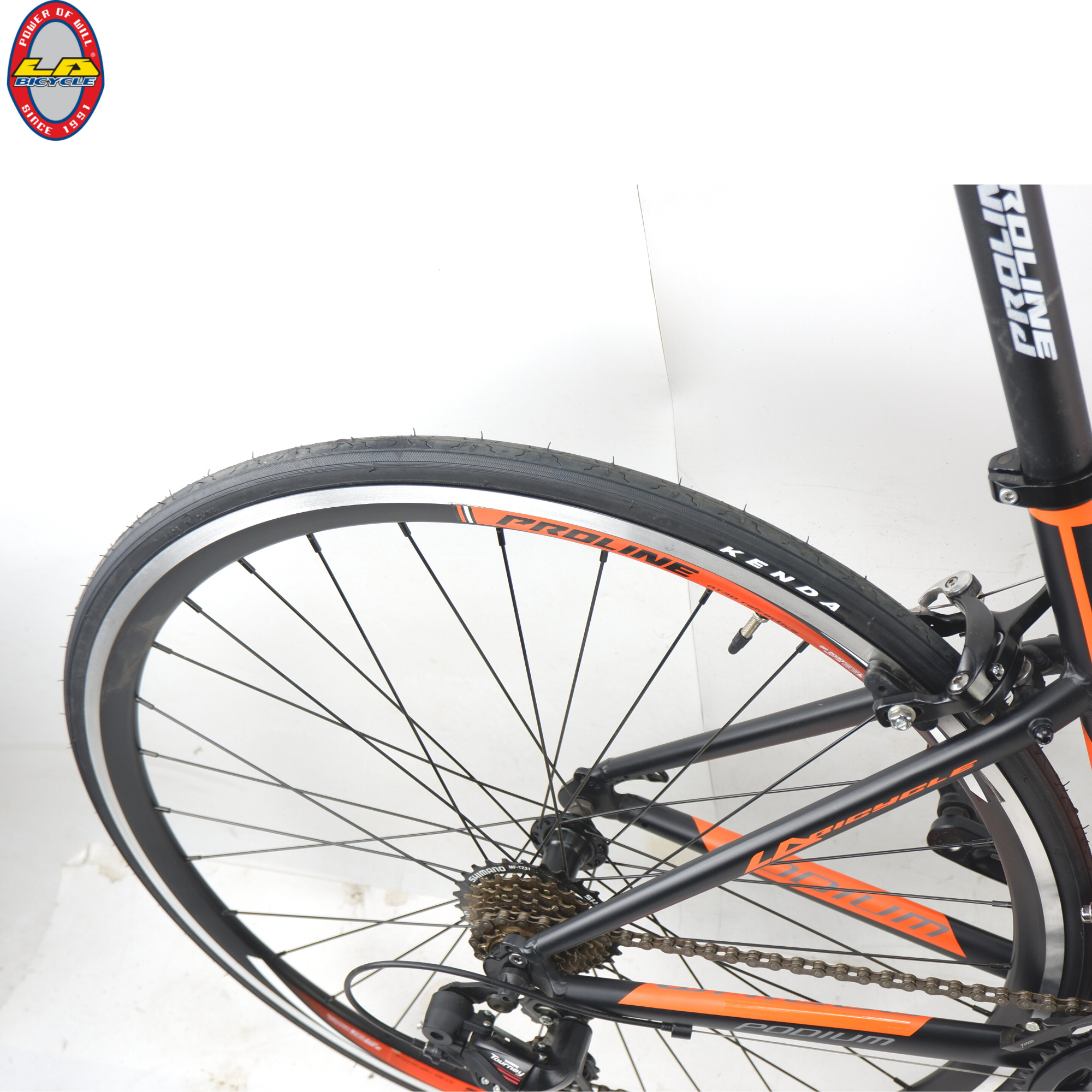 จักรยานเสือหมอบเกียร์ SHIMANO มือตบ LA PODIUM 1.0 700C