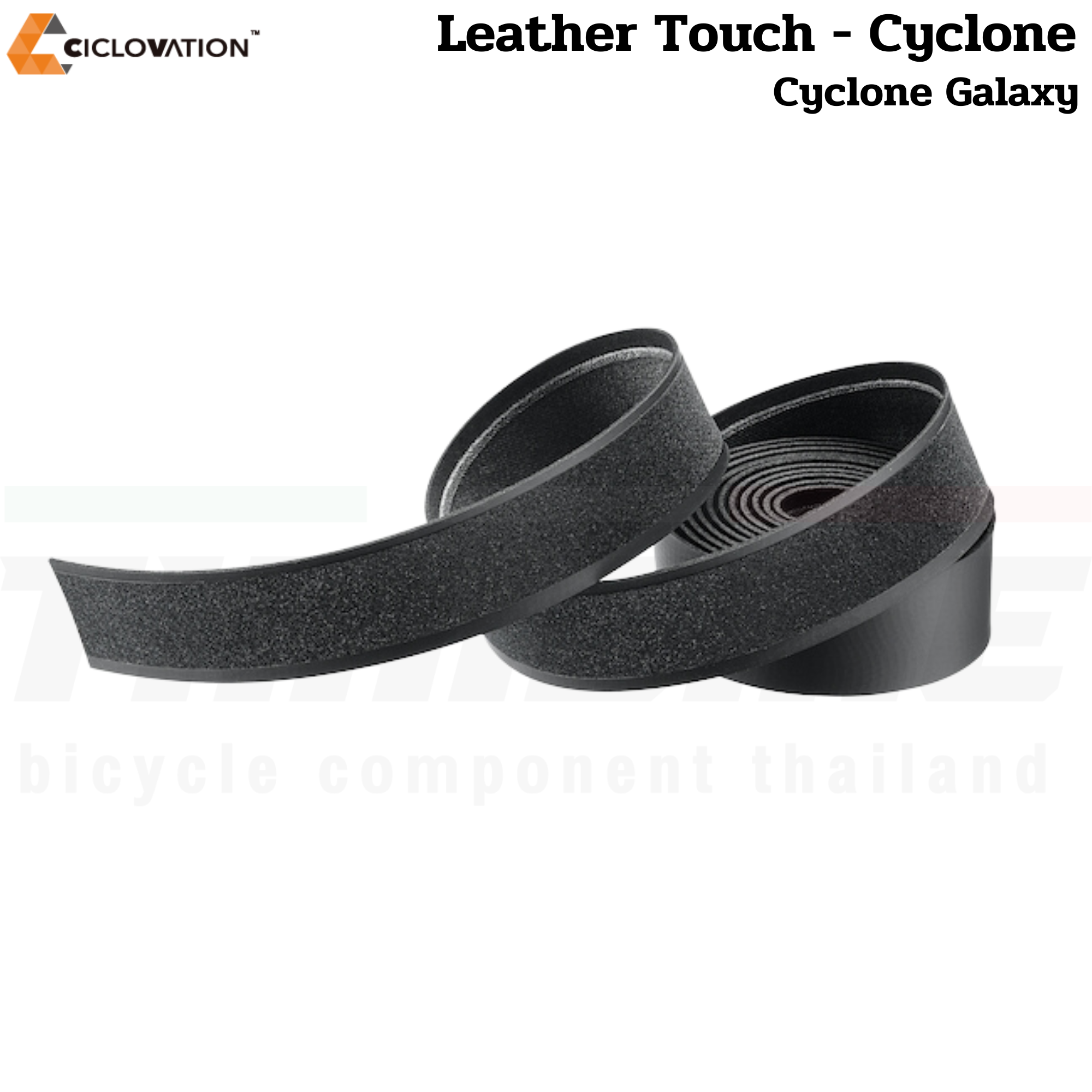 ผ้าพันแฮนด์จักรยานเสือหมอบ CICLOVATION Leather Touch - Cyclone