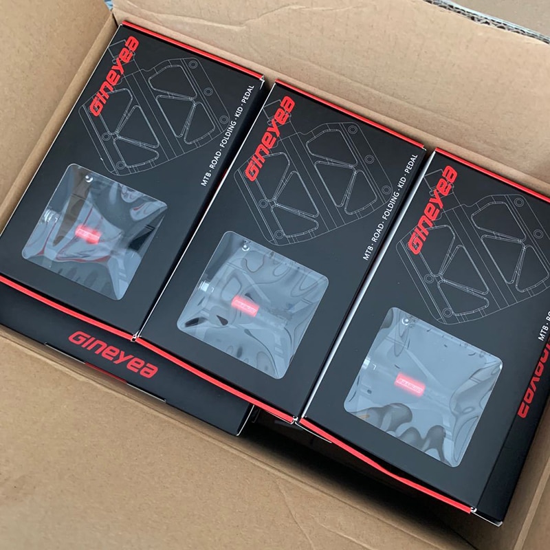 บันไดจักรยาน Gineyea Bicycle Pedal with Nails Anti-slip Pedals K307