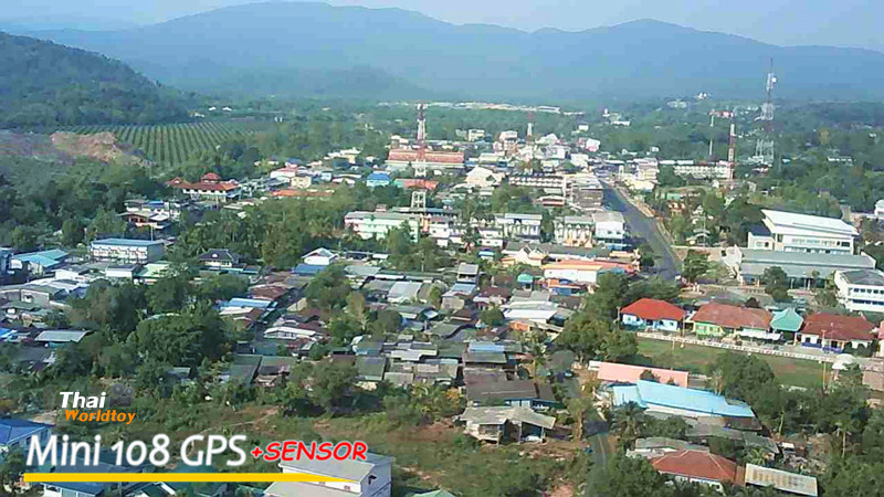 Mini 108 GPS Drone +Sensor กันชน