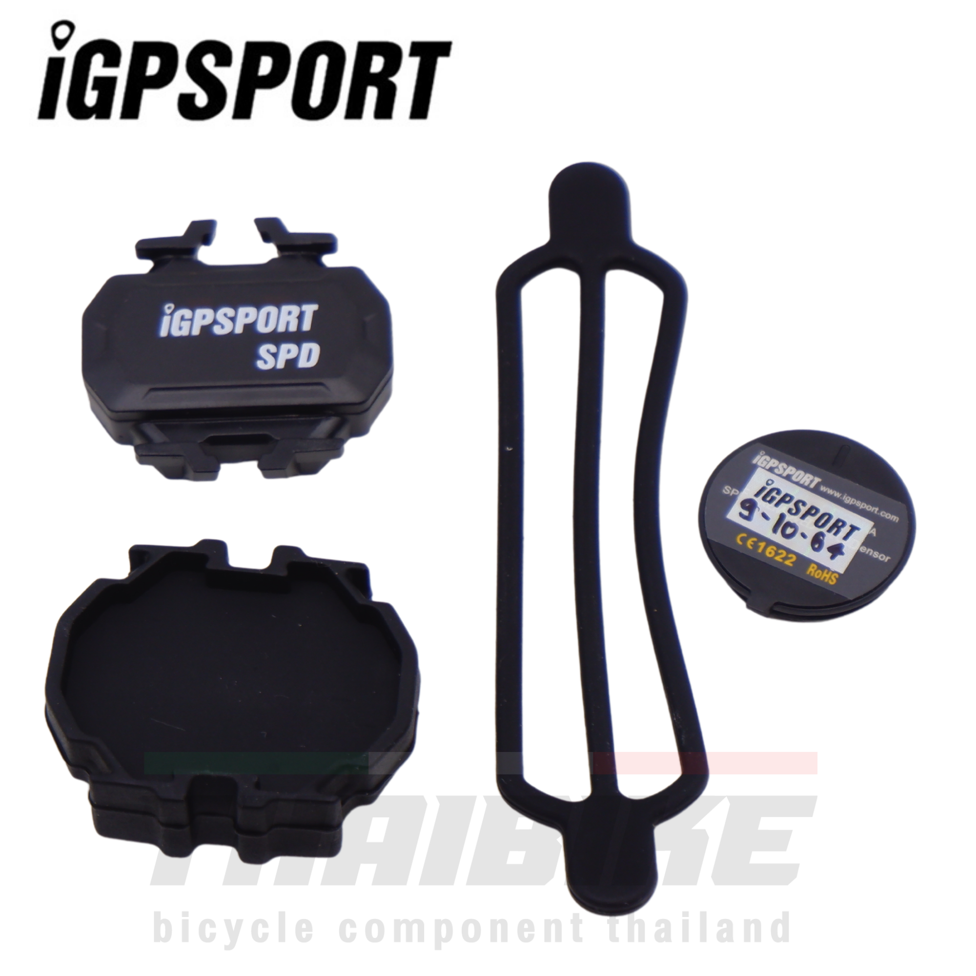ตัววัดความเร็วจักรยานสำหรับไมล์ GPS ANT+ iGPSPORT SPD61 SPEED ใช้บนเทรนเนอร์