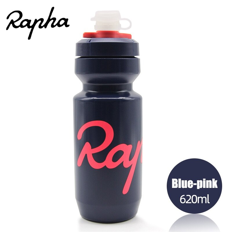 ขวดน้ำจักรยาน rapha ของแท้ พลาสติกนุ่ม ขนาด 620ml พิเศษแถมฟรีฝาปิดขวด