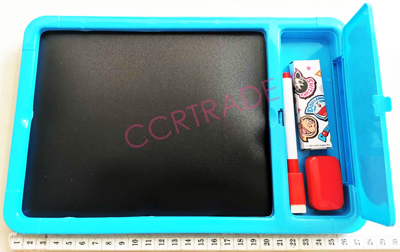 กระดานโดราเอม่อน 2 in 1 ถุง PVC 17x27 ซม.(ลิขสิทธิ์แท้)(1x3)