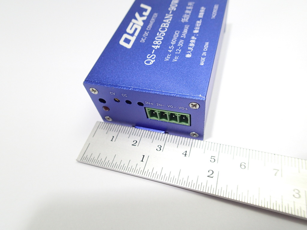 Adjustable Step-Down [4.5-60V to 1.2-30V] 3A 90W