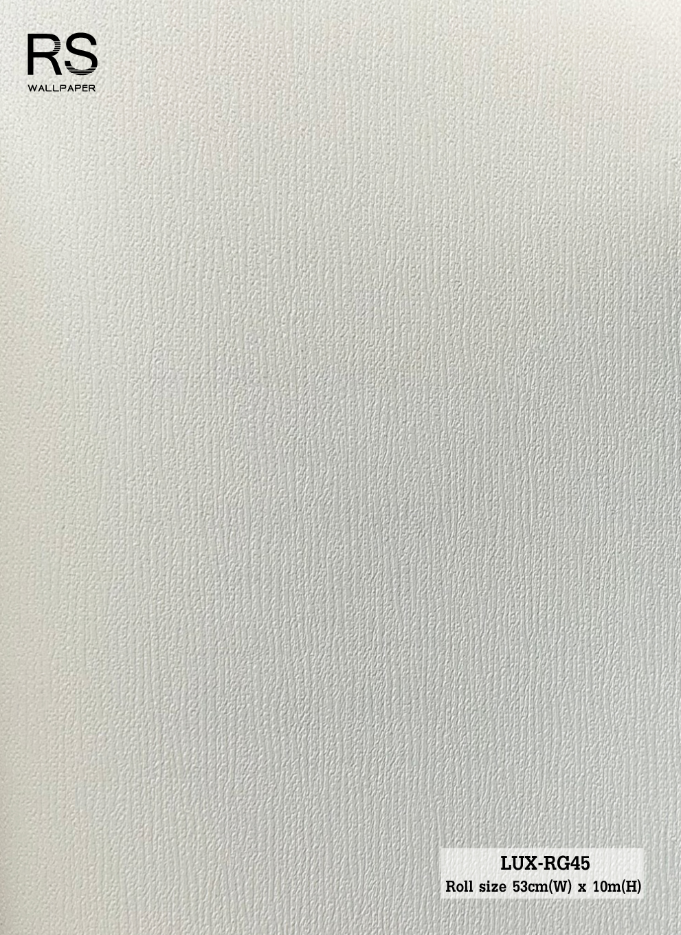 วอลเปเปอร์สีขาว ผสมกลิตเตอร์สีเงิน LUX-RG45