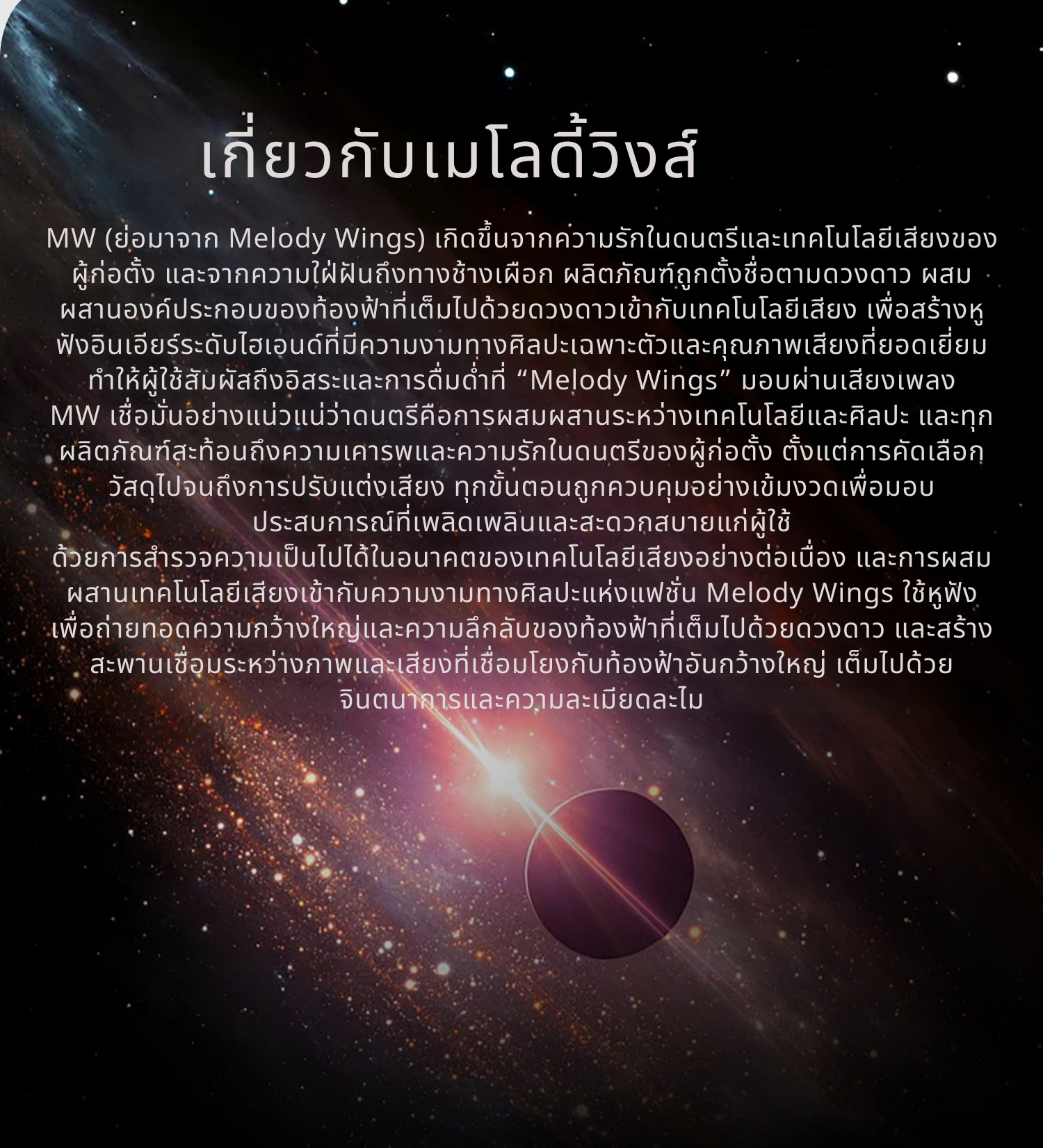 <PreOrder> Melody Wings Venus หูฟัง IEMs 4 ไดรเวอร์ 3BA+1DD เพชรเม็ดงามที่ไม่มีใครพูดถึง ประกันศูนย์ไทย