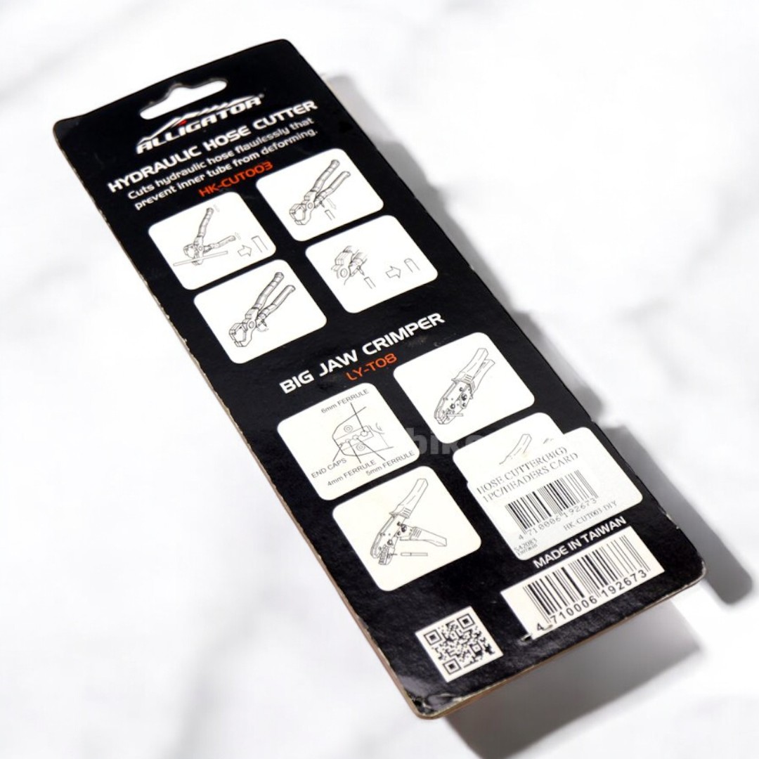 คีมตัดสายดิสน้ำมันจักรยาน Alligator HK-CUT003 | เครื่องมือตัดสายเบรกน้ำมันแบบมืออาชีพ