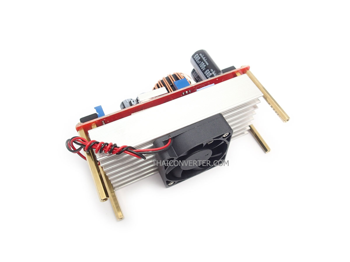 High Power DC Step-Up 12-60V to 12-80V 30A 1500W Max