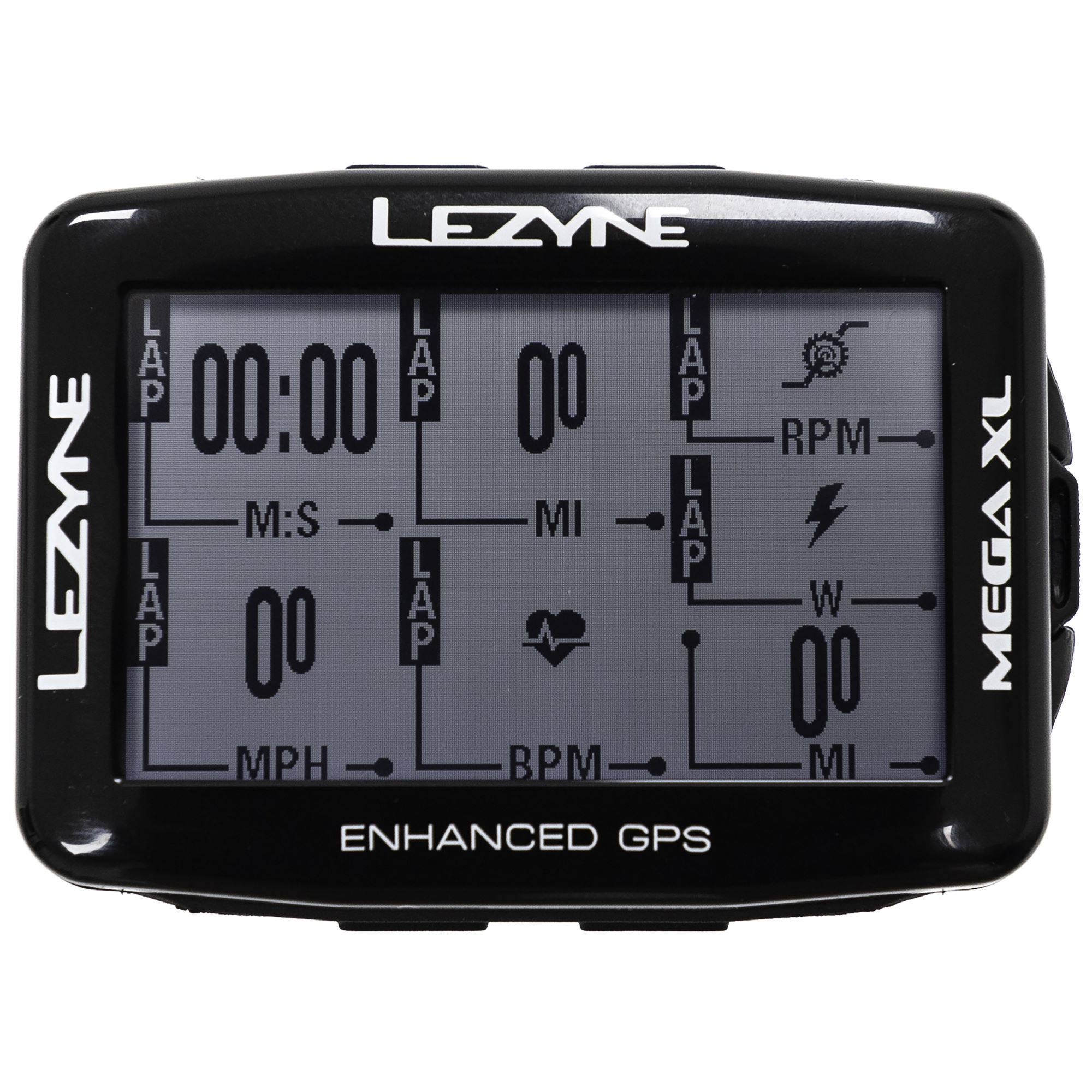 ไมล์จักรยาน LEZYNE Mega XL GPS ภาษาไทย หน้าจอ 2.7นิ้ว